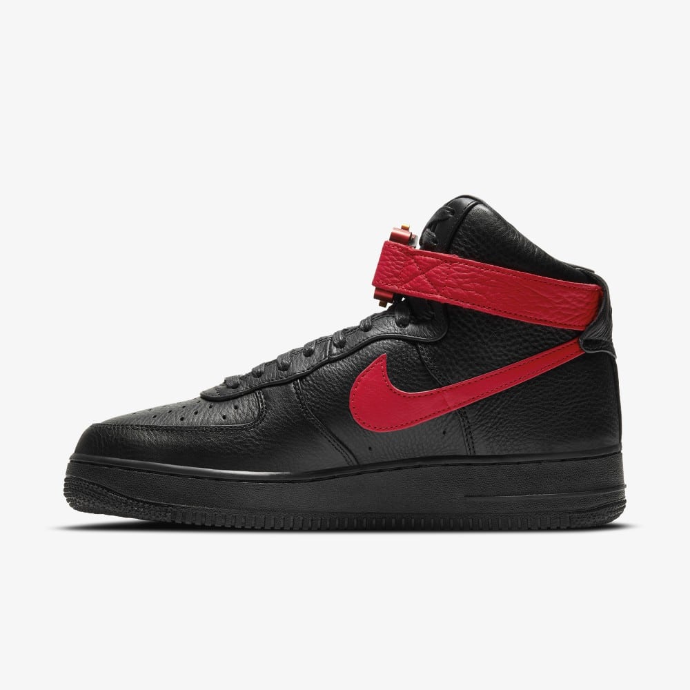 All red air force 1 high on sale